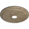 Ekena Millwork Crendon Medallion (Canopies up to 4 3/8"), 24 1/8"OD x 4 3/8"ID x 2 1/4"P, Gobi Desert Crackle CM24CRGDC - alternate 3